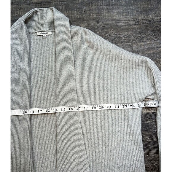 Madewell Open Front Cardigan Sweater Striped Size Small - Picture 7 of 10